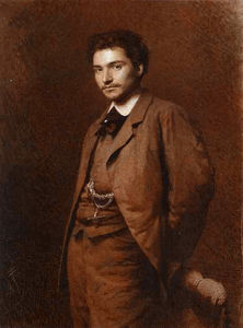 Porträt des Künstlers Feodor Vasilyev