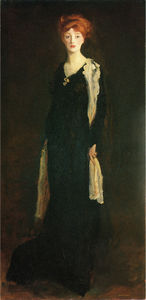 O en Negro con la bufanda aka Marjorie Organ Henri
