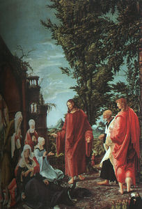 Christ Taking Leave of His Mother, approx.