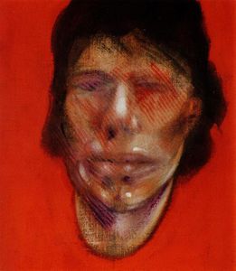 3 Studies for a Portrait of Mick Jagger, right