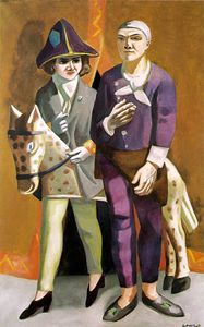Carnival - The artist and his wife, Kunstm