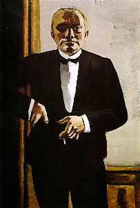 Selfportrait in tuxedo, Busch-Reisinger M