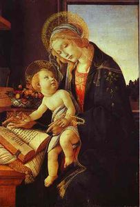 Alessandro Botticelli - Madonna del Libro