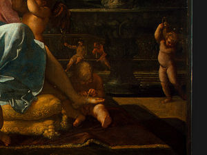 Venus Adorned by the Graces, - (133x170.5