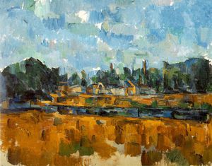 Bords d'une rivière,1904-05, private,schweiz. ventur