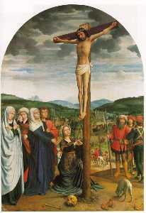 La crucifixión , california Gemaeldegaler