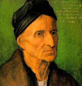 Портрет Майкла Вольгемута 1516   германский  нация