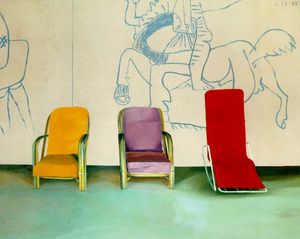 3  стулья  Пикассо