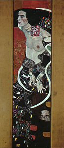 Judith II, oil on canvas, Galleria d'Arte Modern