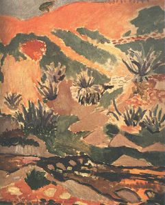 Landscape with Brook (Brook with Aloes), Priva