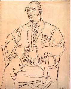 Portrait d' Igor Stravinsky