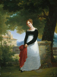 Édouard Porträt von Adelaide Sophie Cleret