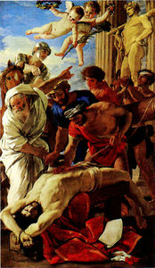 The martyrdom of St Erasmus, Vatican Museum