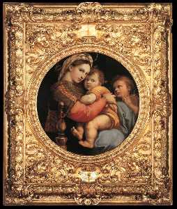 Madonna della Seggiola (framed)
