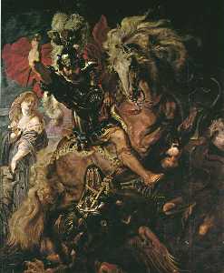 святой георгий ans дракон , Prado