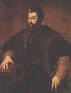 Portrait of alfonso d'este, metropolitan moa