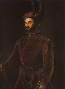 Portrait of ippolito de medici, pitti palac