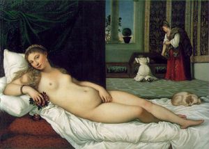 Venus de Urbino, de los Uffizi