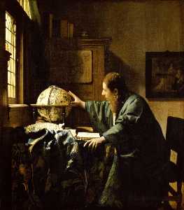 The astronomer, Louvre