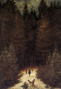 Chasseur nella foresta