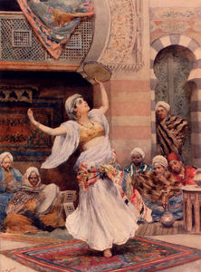 Das Tamburin dancer