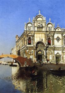 Scoula Grandi di San Marco y el Campo San Giovanni e Paolo - Venecia