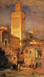 Mezquita árabe de Sidi Halou Tlemcin [Tlemcen], Argelia
