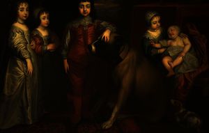 i cinque Maggiore  bambini  di  Carlo I