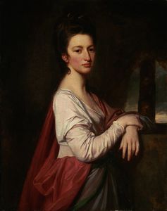 の肖像画 女性 , 伝統的に 認定された として 夫人 . 鼻腫