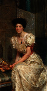Portrait of mrs charles wyllie