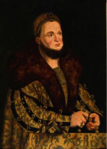 Portrait of the elector frederick iii 'the wise' of saxony