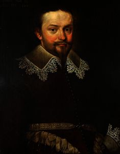 Portrait of an Unknown Gentleman, Aged 35, with the Motto 'Humilior melior'