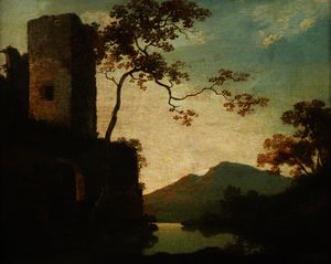 Classical Landscape with a Tower