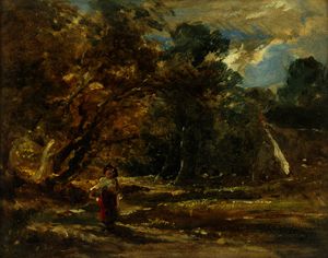 Landscape with Girl