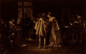 Intenditori nello studio di Rembrandt