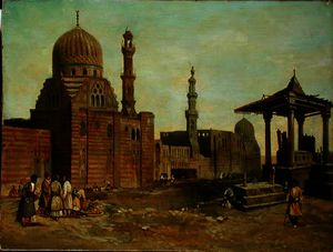 清真寺和尖塔