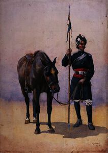 Soldier of the 19th Lancers Punjabi Musalman
