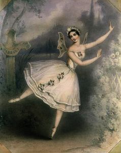 Carlotta Grisi as Giselle