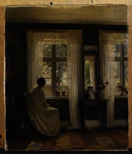 A Lady in an Interior