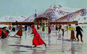 The Skating Rink in Davos