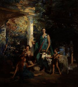 Portrait of Circe and the Sirens