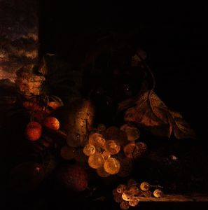 A Still Life with a Basket of Fruit