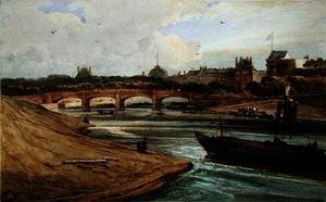 Pont de la Concorde y el Palacio de las Tullerías