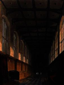 Interior of Trinity College Chapel