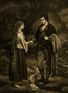 Betrothal of Robert Burns and Highland Mary