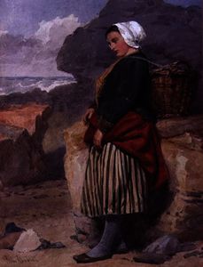Ein Boulogne fisher-girl