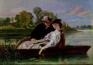 Lovers in a Punt