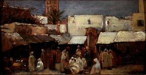 mercato posto Tangeri