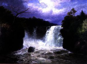 il cascate del Hespte , galles del sud