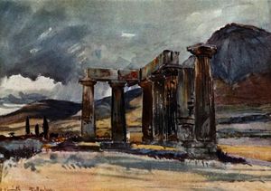 The Temple at Corinth